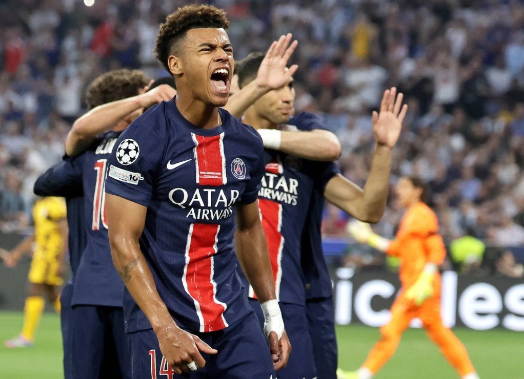 Piłkarze Paris Saint-Germain triumfatorami Ligi Mistrzów