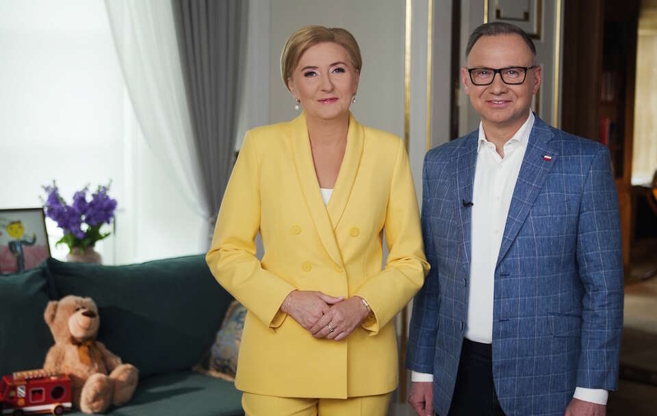Dzień Dziecka. Para Prezydencka złożyła życzenia najmłodszym. 