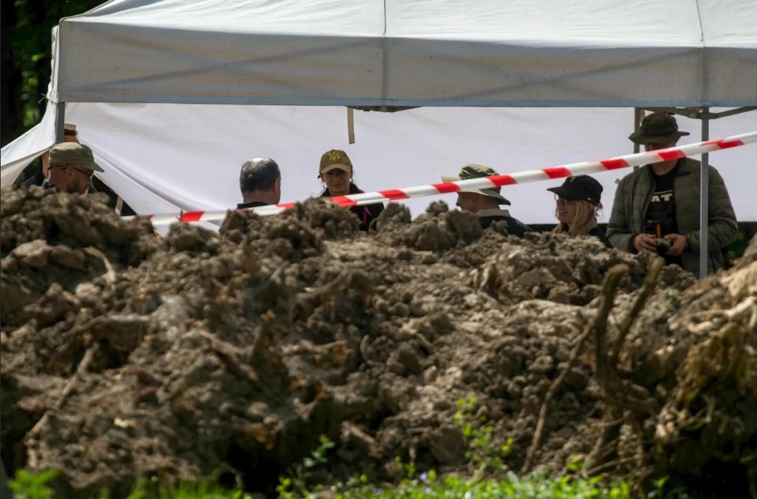 W Puźnikach znaleziono fragmenty szkieletów co najmniej 42 osób. 