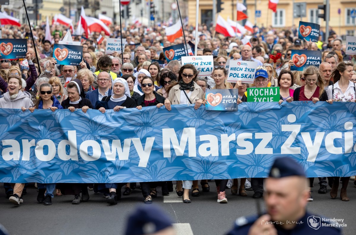 Narodowy Marsz Życia w Warszawie. Organizatorzy chcą bronić życia