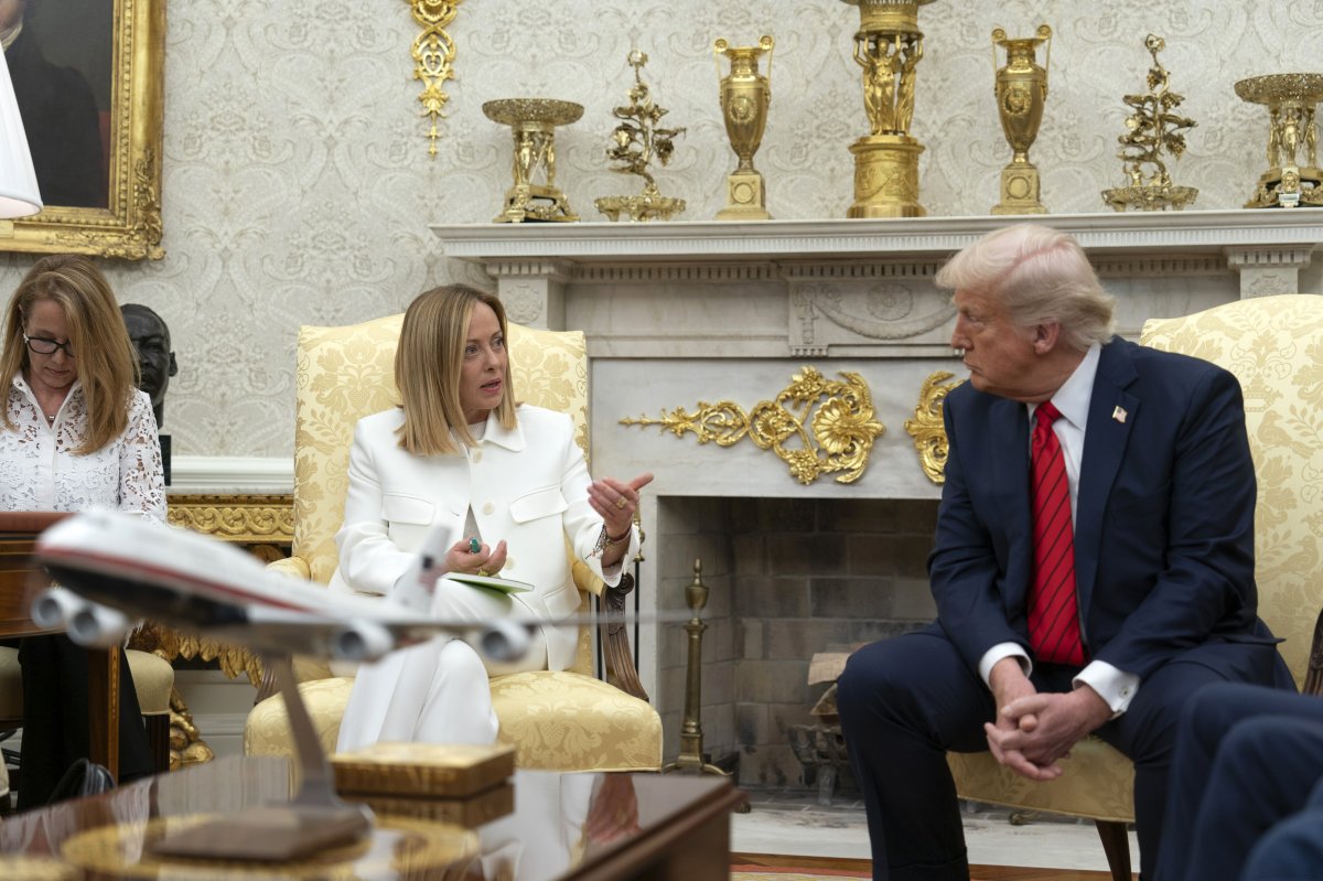 Premier Meloni w Białym Domu