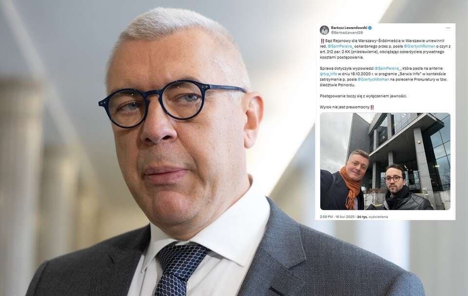 Samuel Pereira wygrywa w sądzie z posłem Giertychem