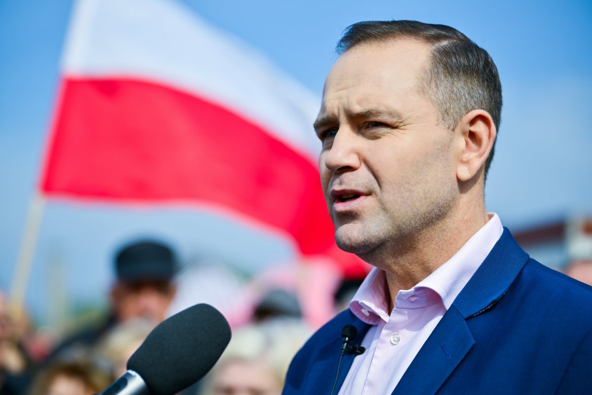 Nawrocki: Tusk powinien zażądać od Scholza reparacji dla Polski