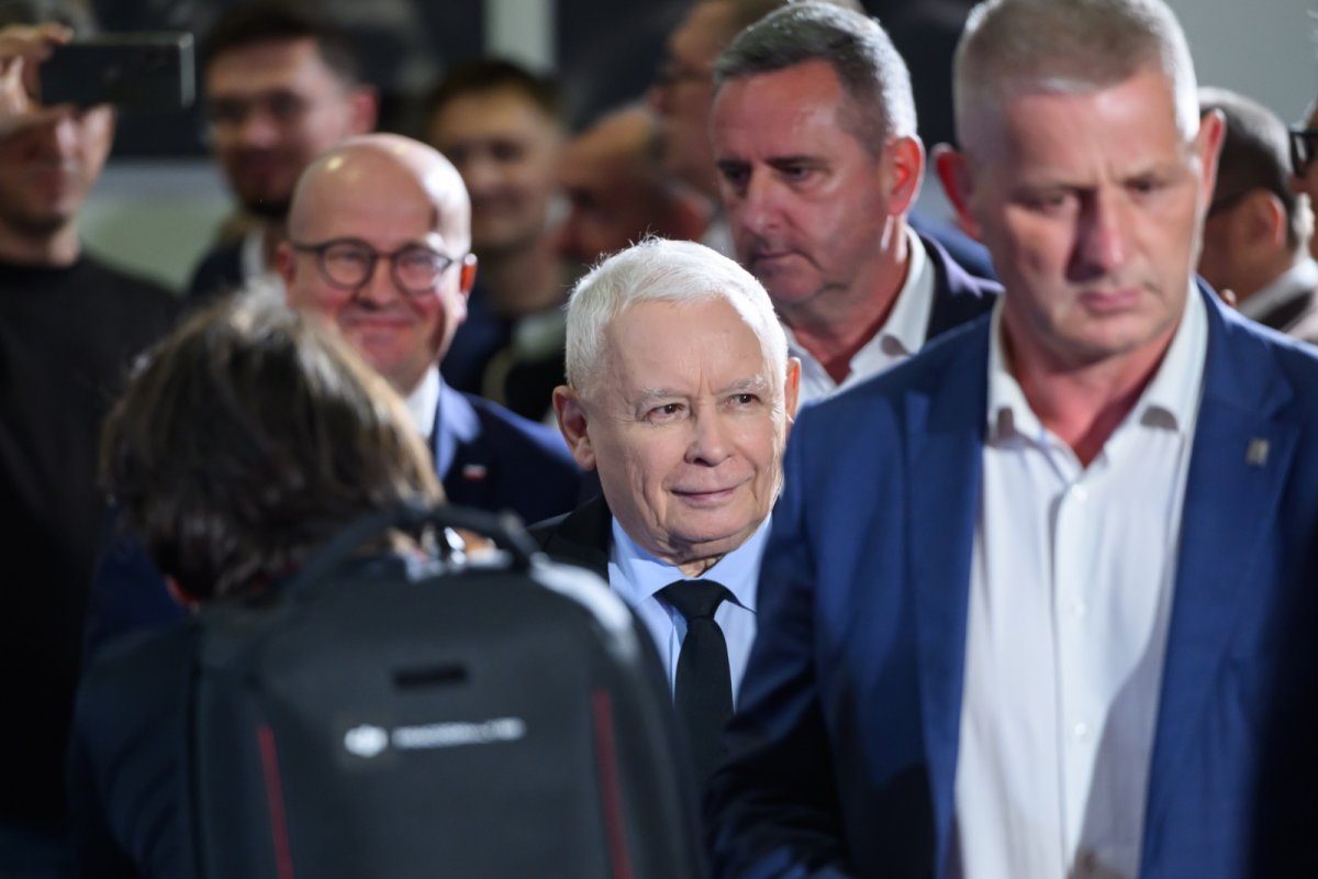 Kaczyński na Marszu Niepodległości