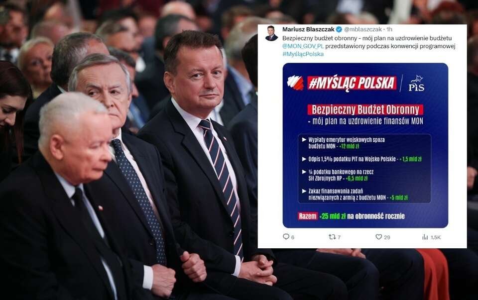 Jak uratować armię? 4 propozycje Błaszczaka!
