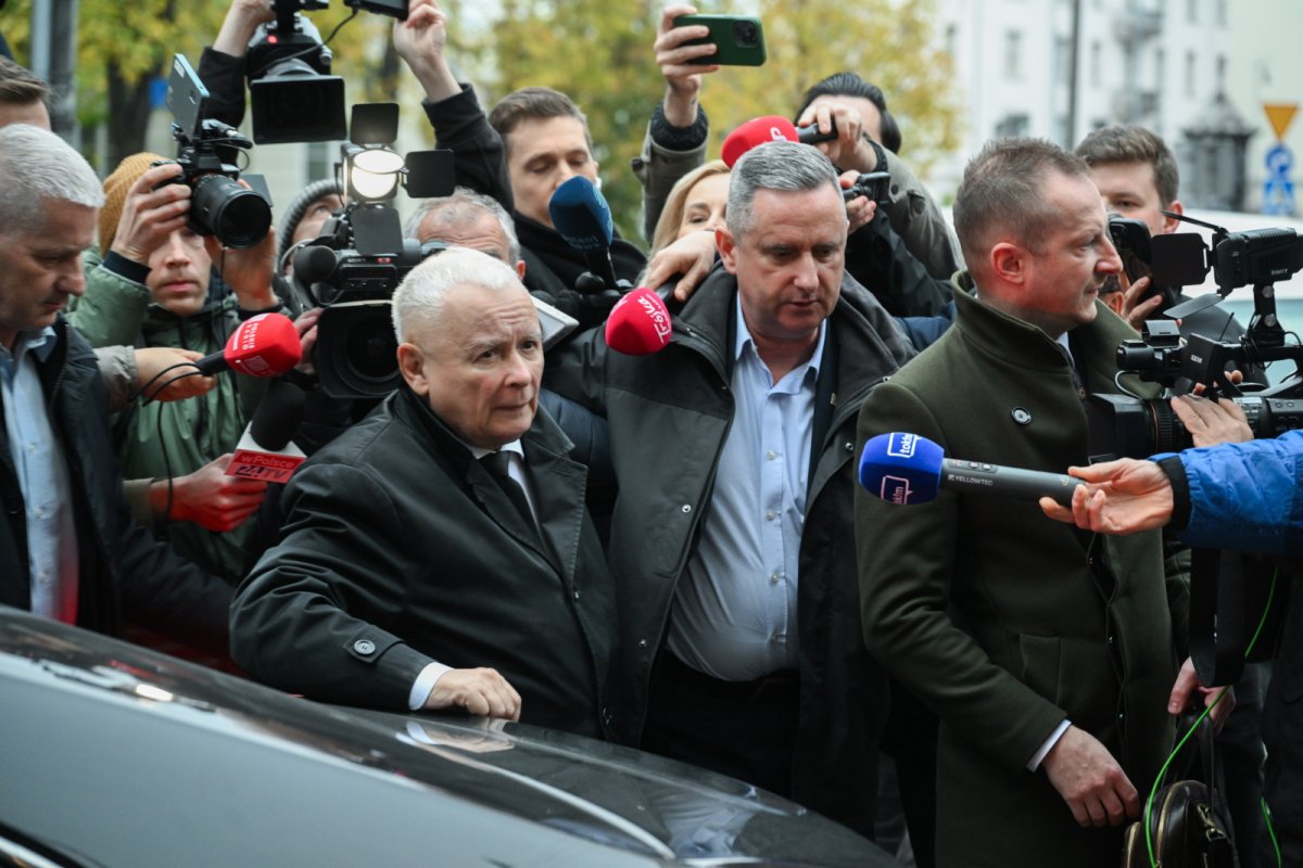 Prezes PiS stawił się w prokuraturze