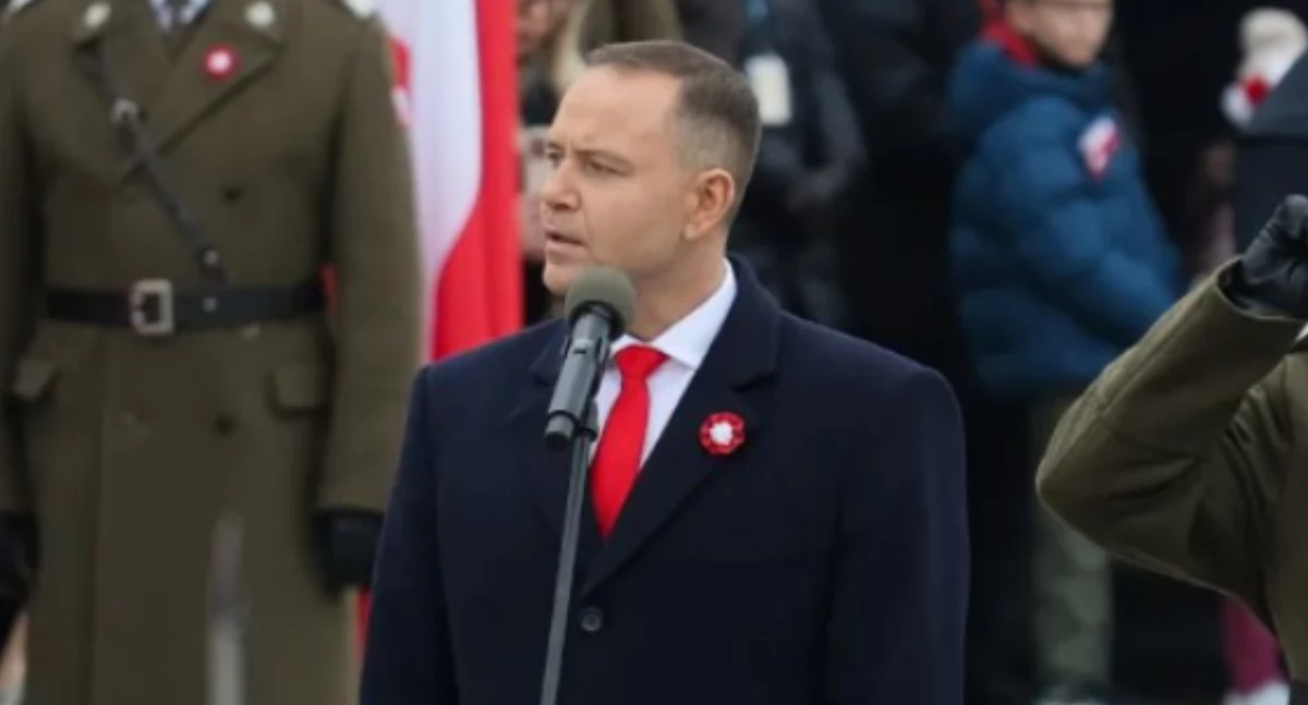 Centralne obchody w Warszawie. Padły mocne słowa o wolności i suwerenności