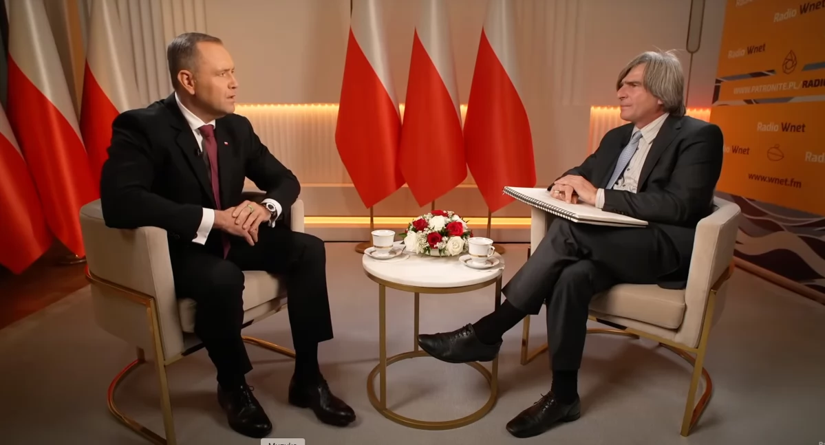 Nawrocki: prezydentem Polski jest antykomunista, marszałkiem Sejmu postkomunista