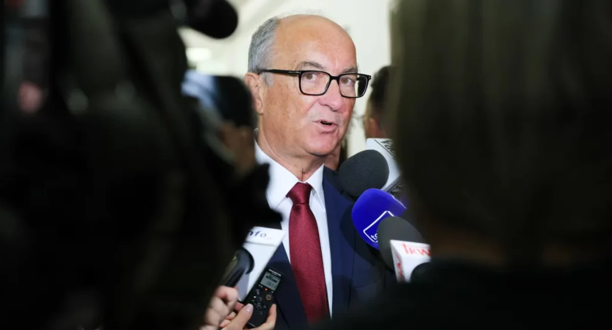 Czarzasty o swojej misji jako marszałek. Padło też pytanie o krzyż w Sejmie
