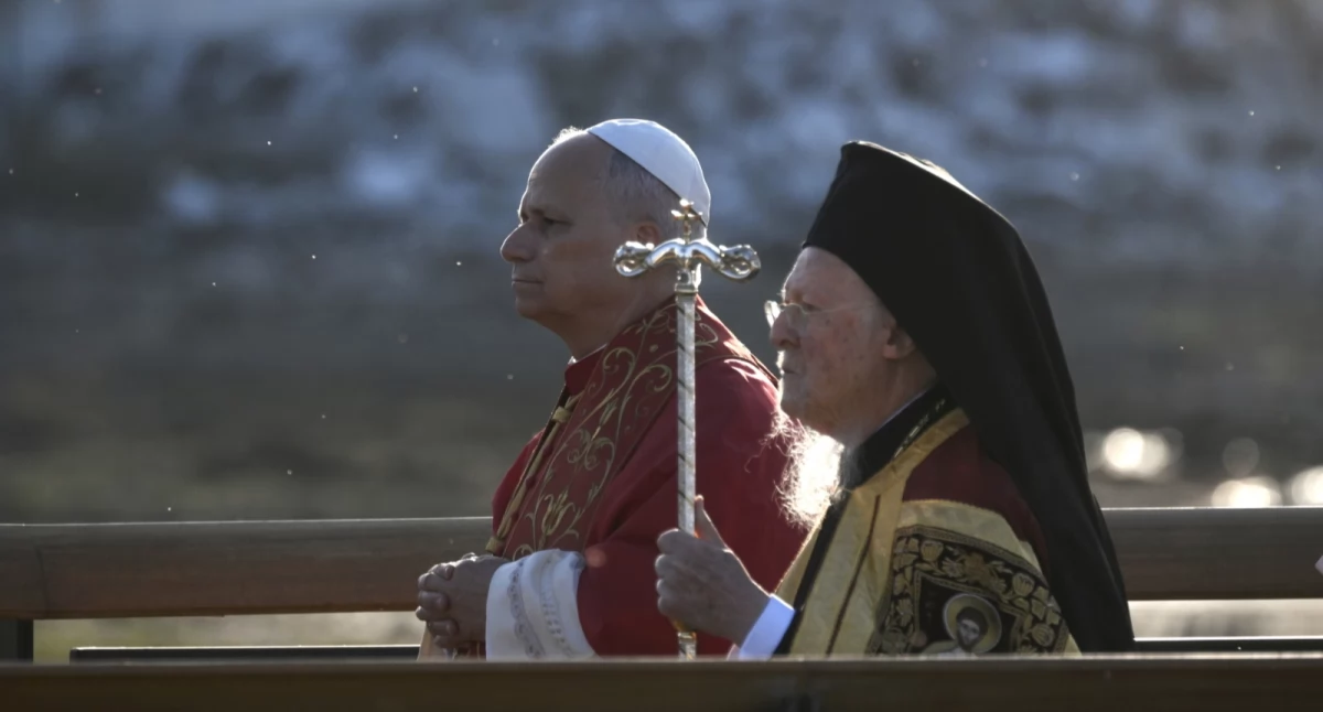 Papież w Turcji. Modlił się w historycznym miejscu 