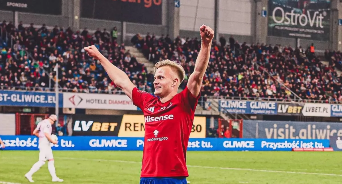 Raków Częstochowa świętuje awans 
