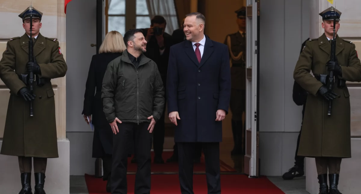 Nawrocki po rozmowie z Zełenskim. 