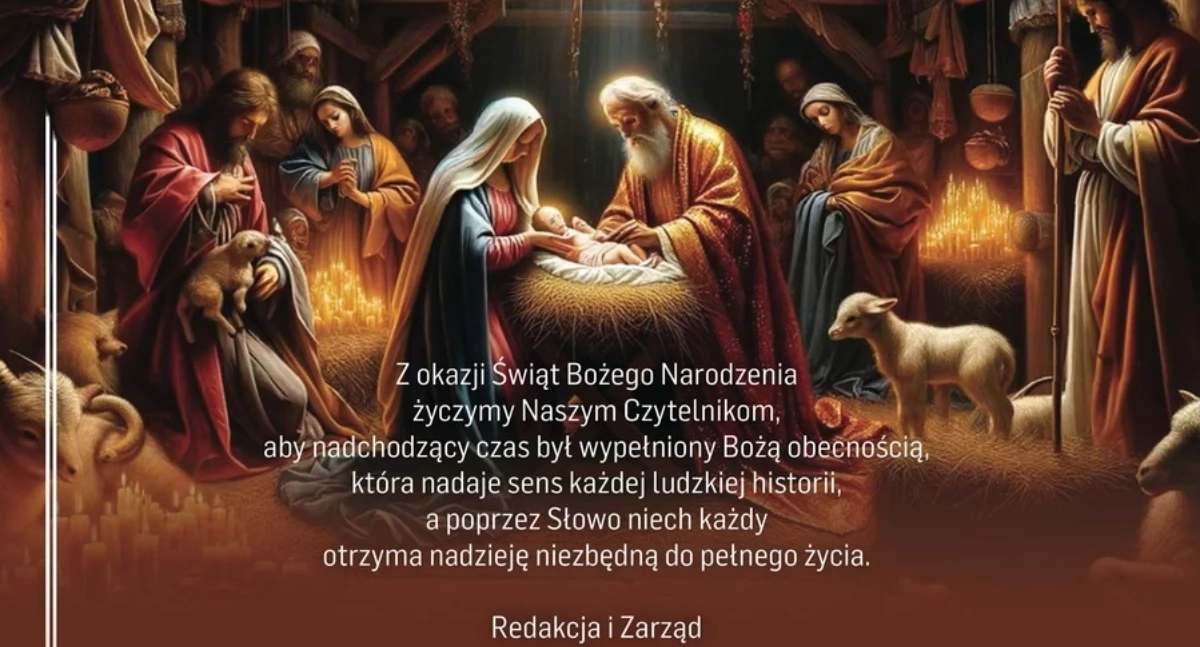 Najserdeczniejsze życzenia z okazji Świąt Bożego Narodzenia! 