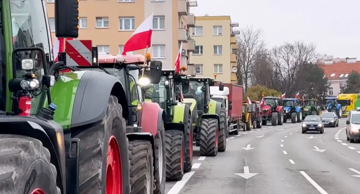 „Zielone miasteczko” w stolicy. Rolnicy jadą do Warszawy