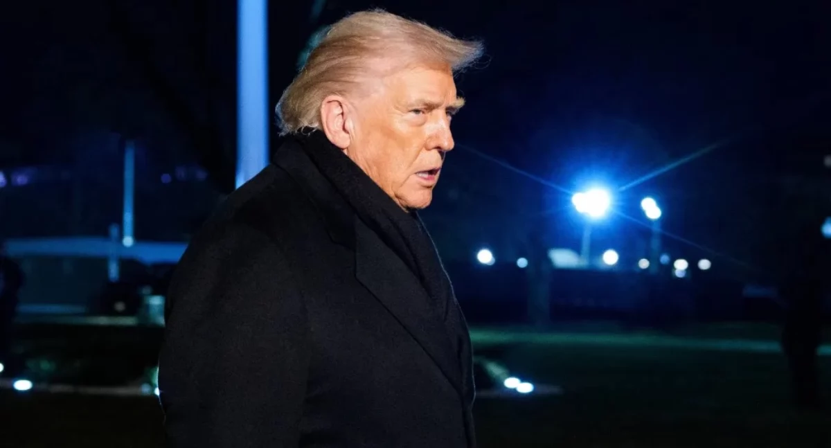 Problemy w drodze do Davos. Samolot Trumpa wrócił do bazy