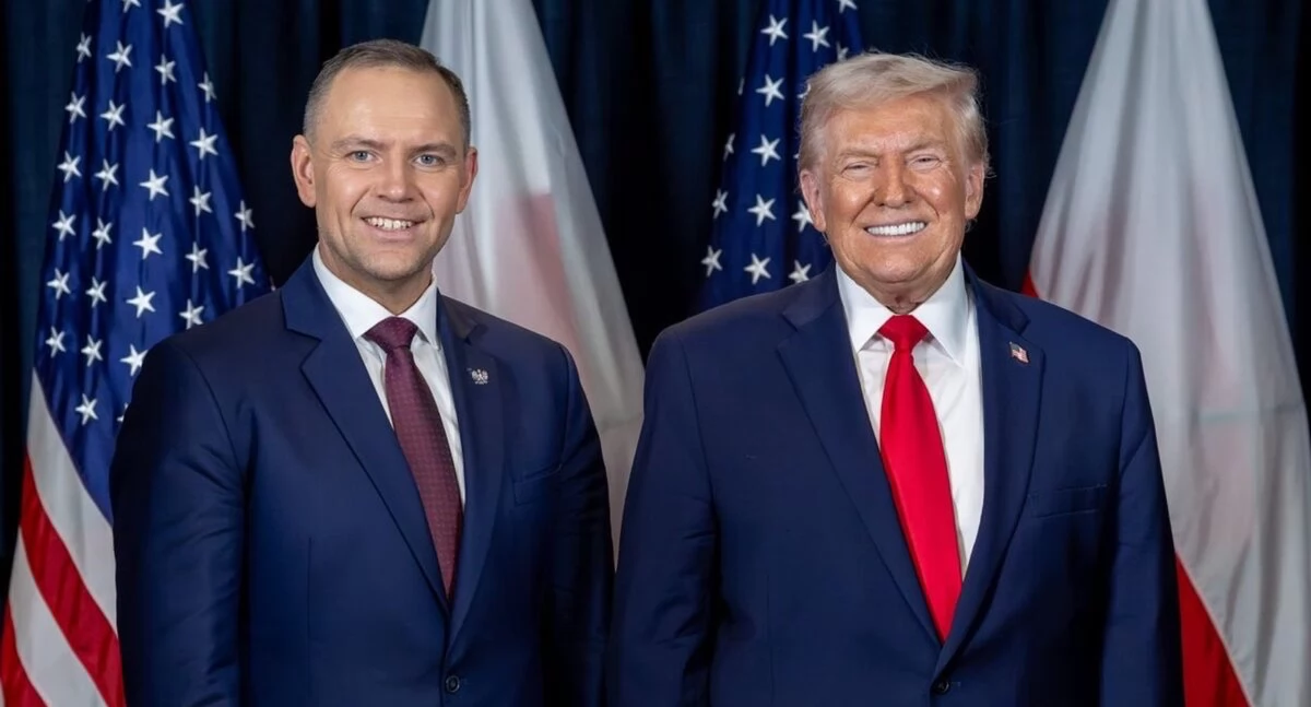 Co Trump omawiał z prezydentem Polski?