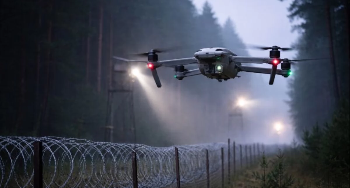 Niepokojące sygnały znad granicy. Wojsko monitoruje loty dronów
