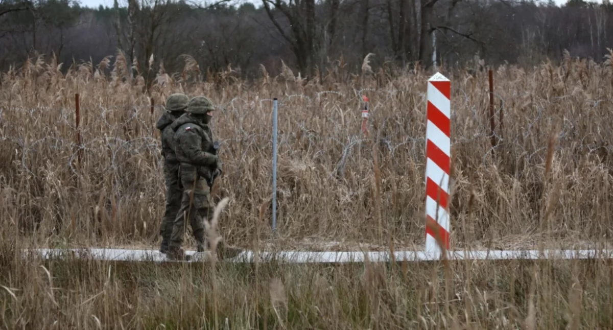 Wlot obiektów do polskiej przestrzeni powietrznej od strony Białorusi