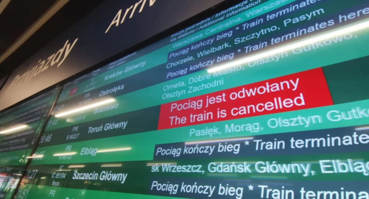 Nie wszyscy dotrą na czas 