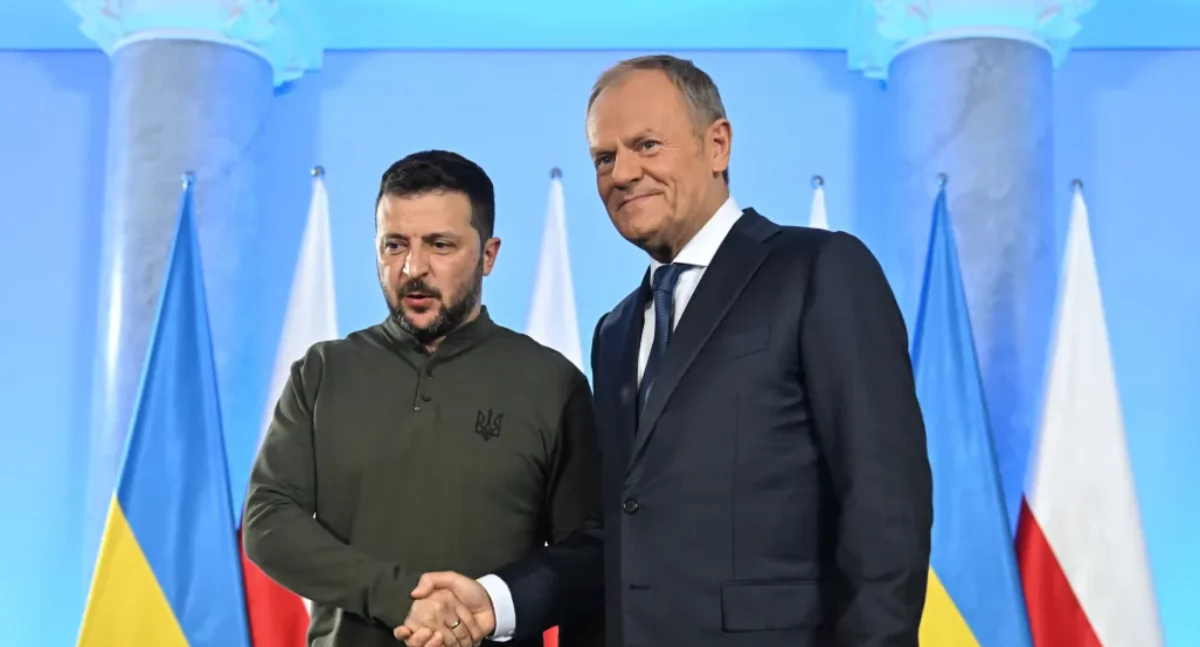 Tusk w Kijowie. Zełenski o kluczowych rozmowach i wsparciu dla Ukrainy