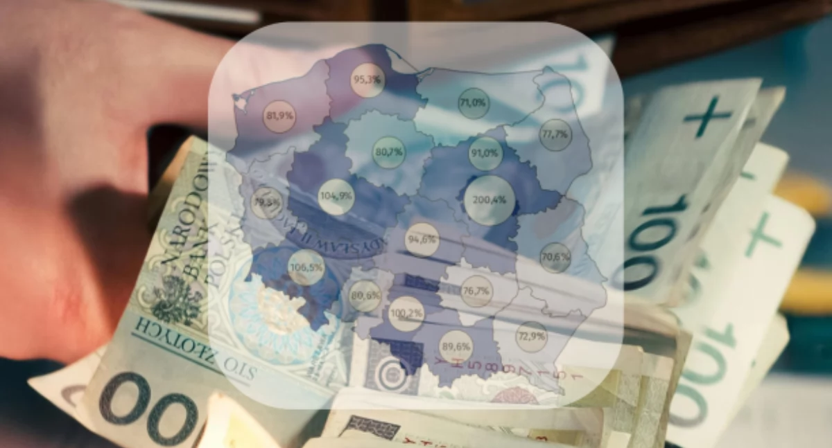 Te pięć regionów w Polsce jest najbogatszych [RANKING]