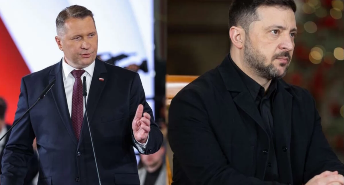 Mocne słowa Czarnka o Zełenskim
