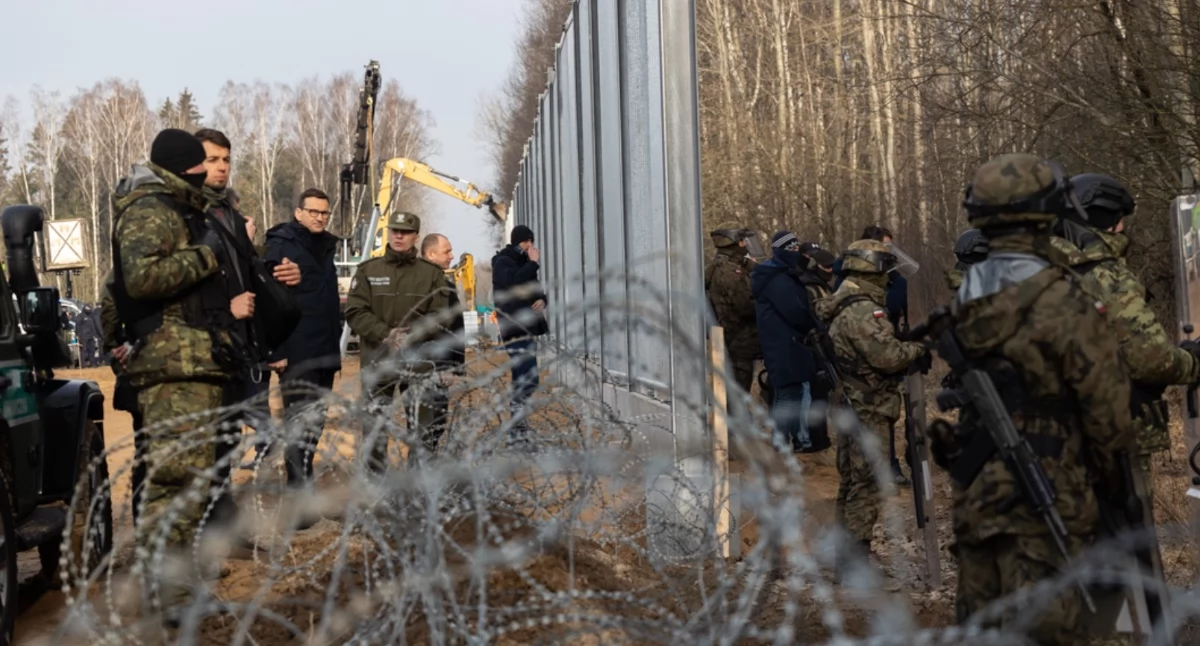 Polska wzmacnia granicę z Białorusią: powstaje nowa, czterometrowa zapora