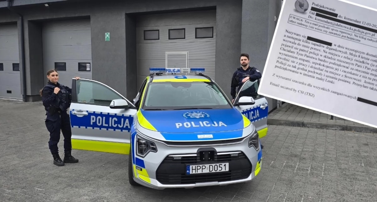 Kobieta spadła z drabiny, mała córeczka zachowała zimną krew