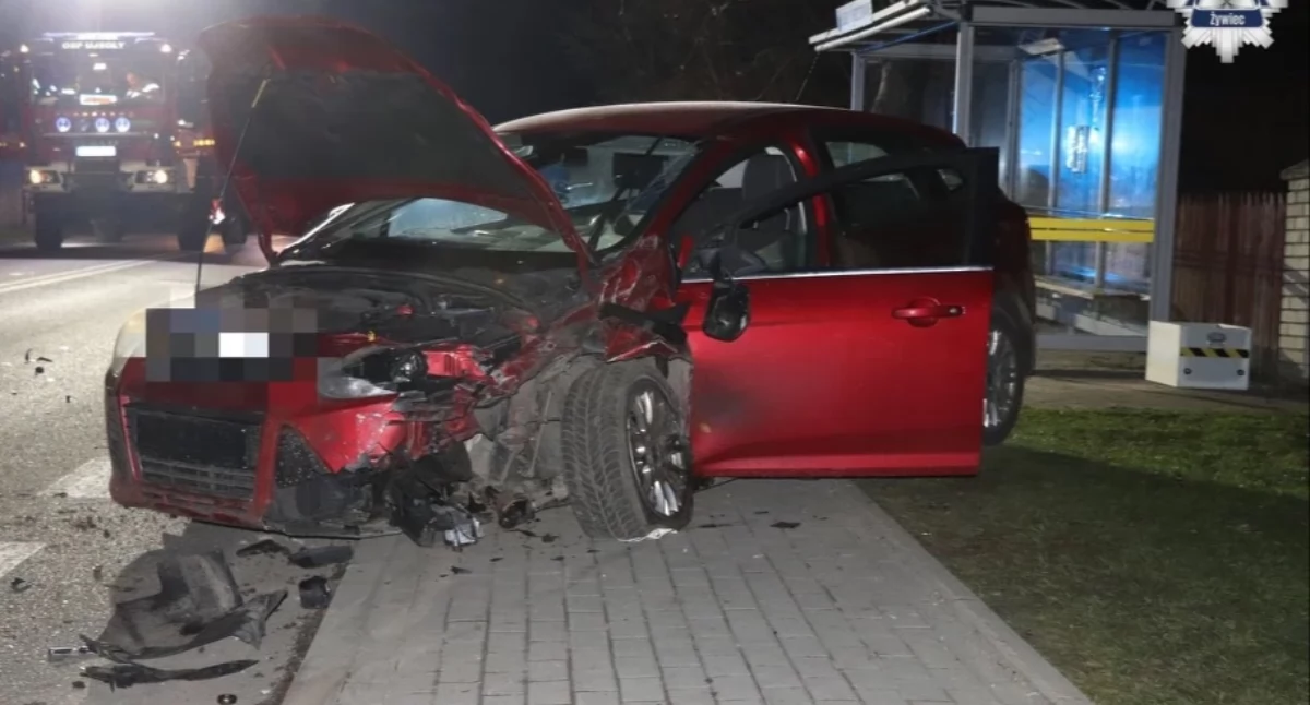 Wjechał w pieszych wracających z kościoła. Był pijany