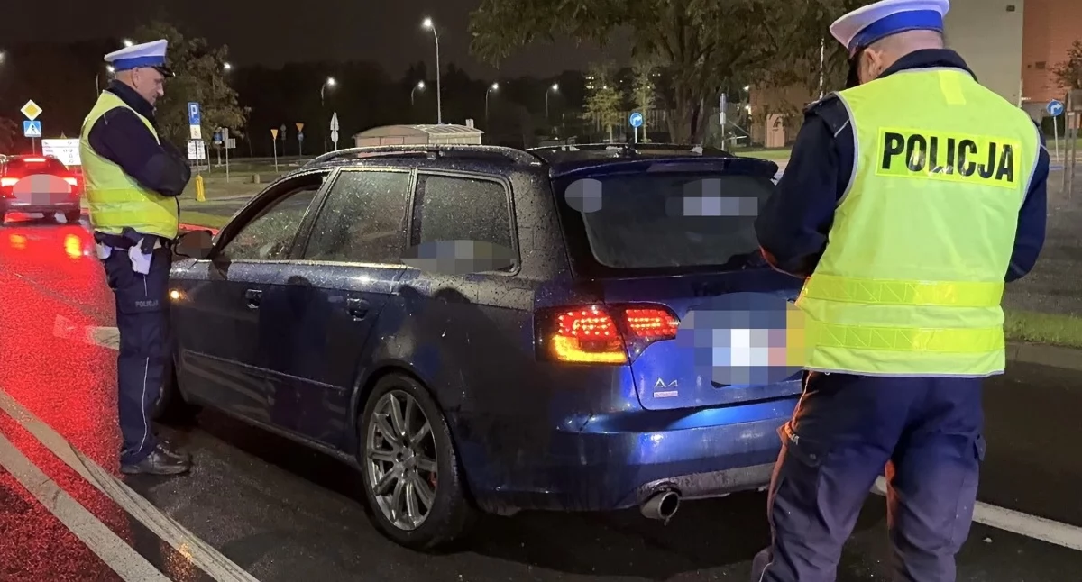 Straciła prawo jazdy za drift na parkingu