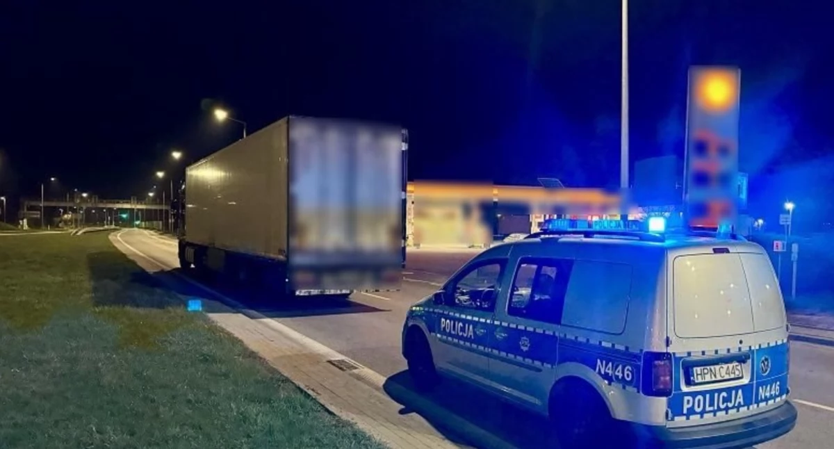 Pościg za skradzioną ciężarówką