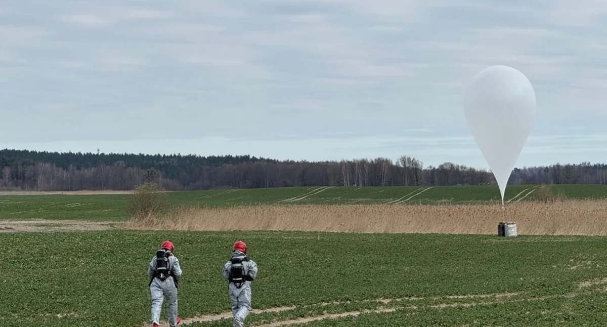 Balony przemytnicze na Warmii i Mazurach