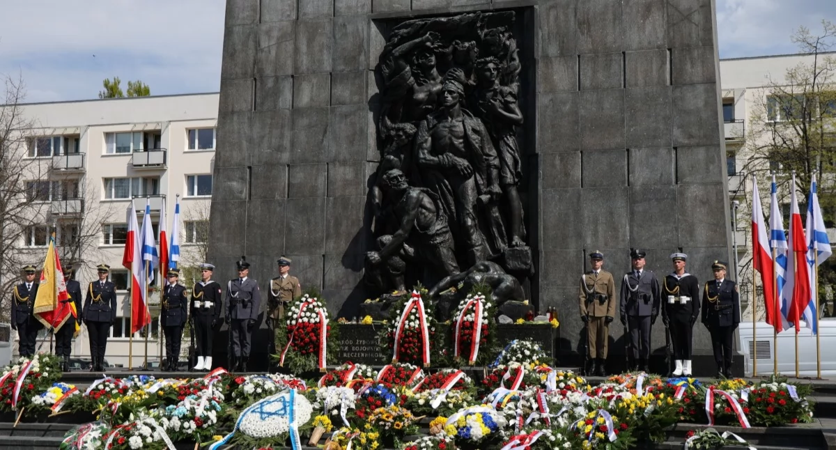 W stolicy oddano hołd bohaterom powstania w getcie warszawskim