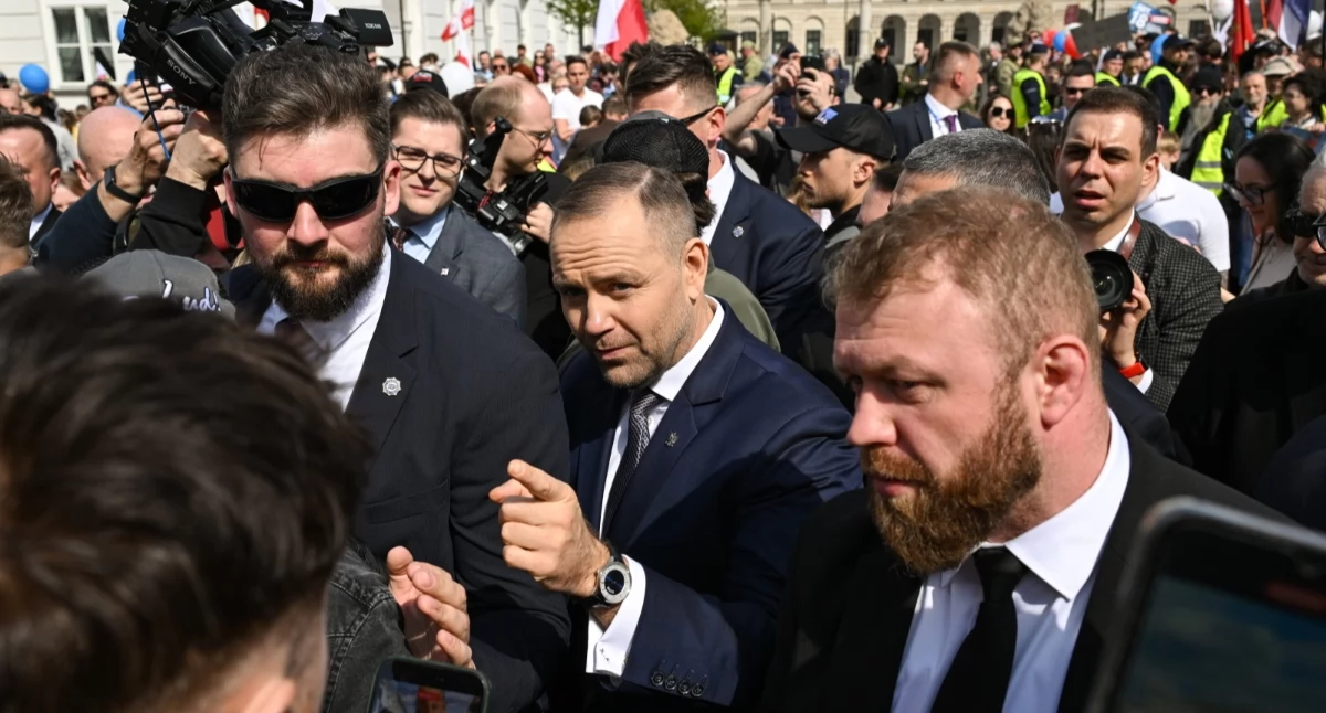 Prezydent Nawrocki na Marszu Życia 