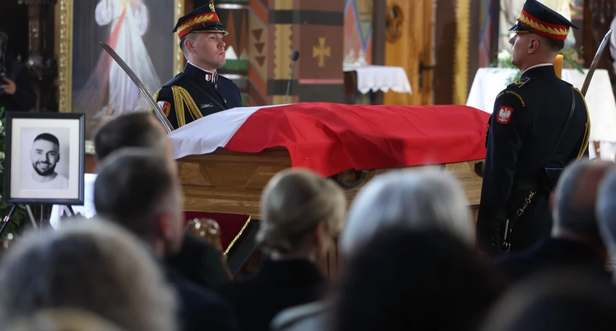 Tłumy żegnają Łukasza Litewkę