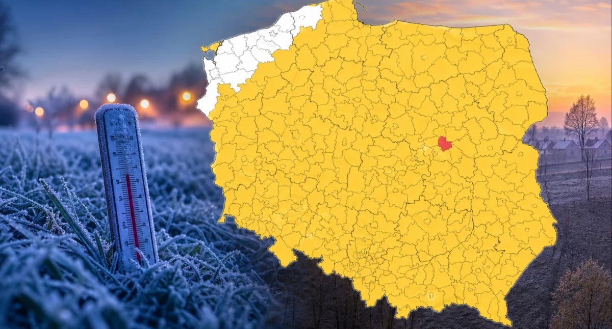 Temperatura spadnie mocno poniżej zera. IMGW alarmuje