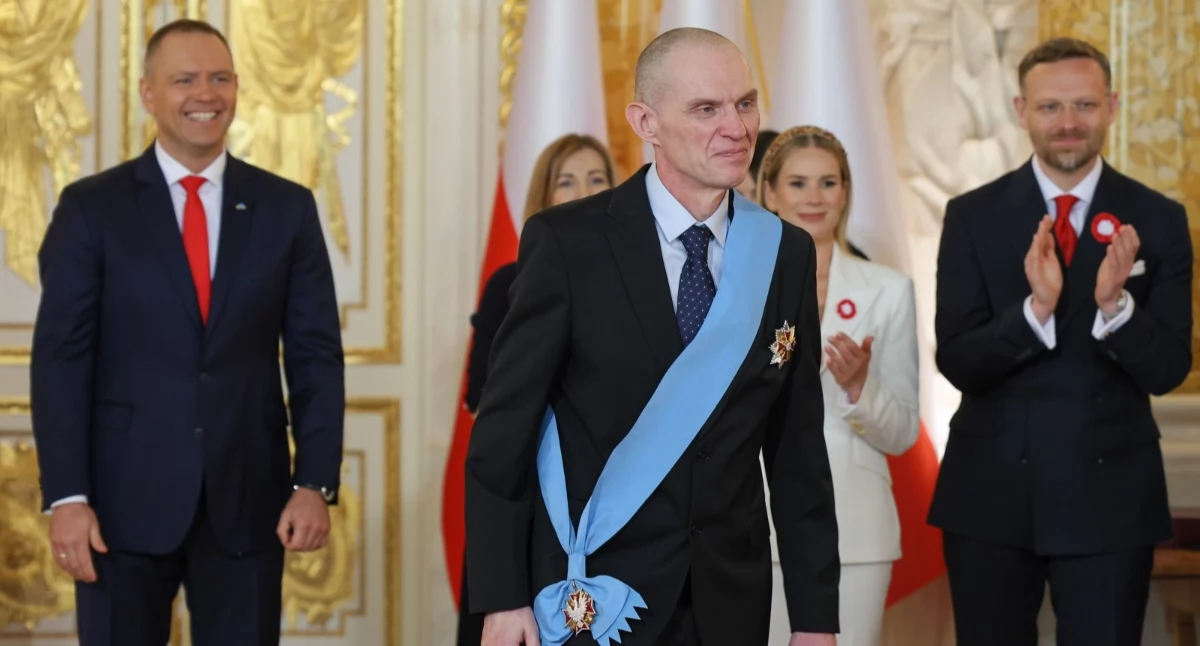 Andrzej Poczobut odebrał Order Orła Białego. Wzruszające chwile podczas uroczystości