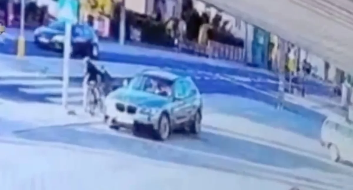 [WIDEO] Potrącił dziecko na pasach i uciekł