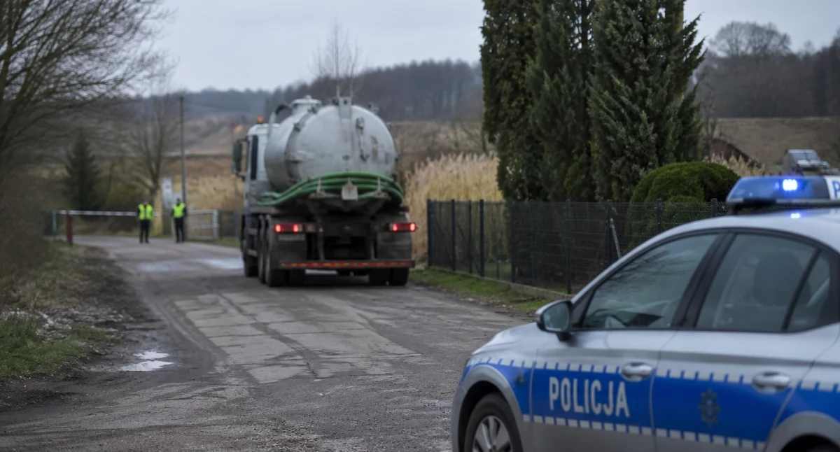 Makabryczne odkrycie. W pojeździe asenizacyjnym znaleziono płód