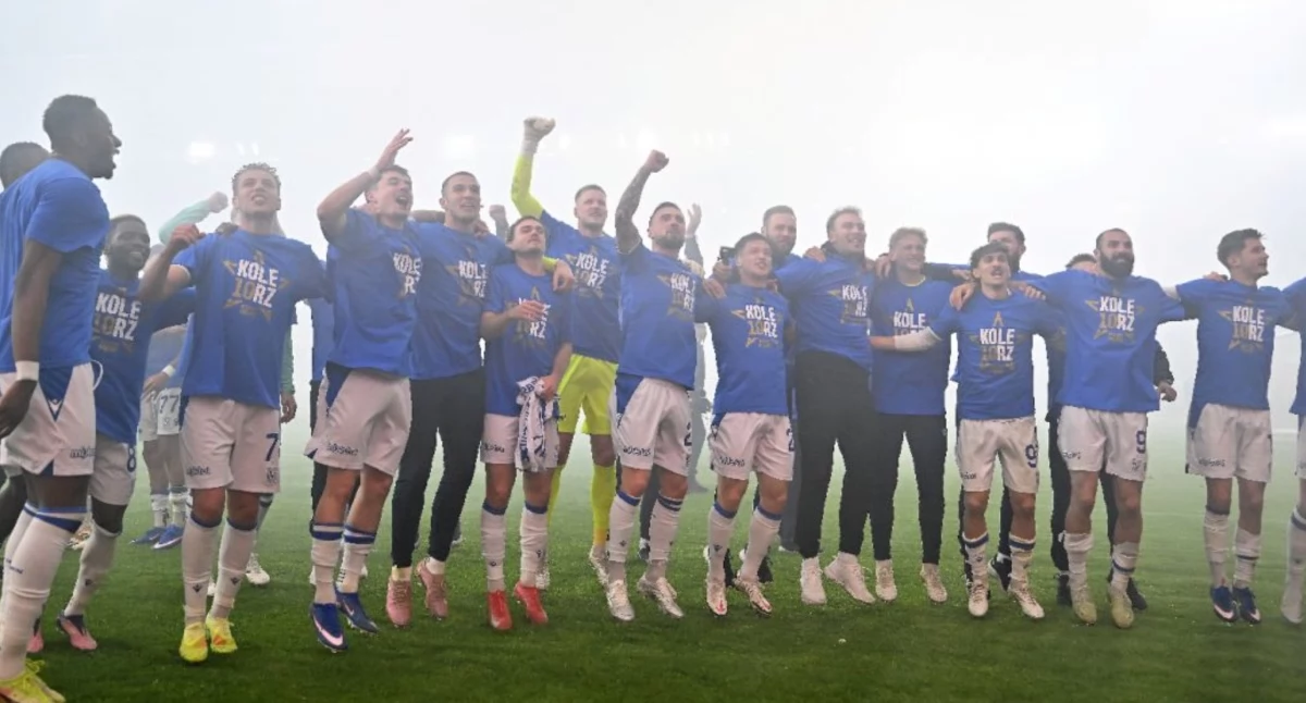 Ekstraklasa piłkarska - Lech Poznań obronił tytuł