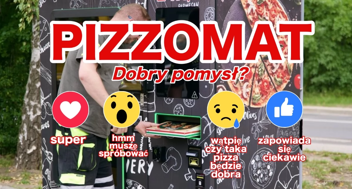 Pizza z automatu. Nowy trend w gastronomii 24/7
