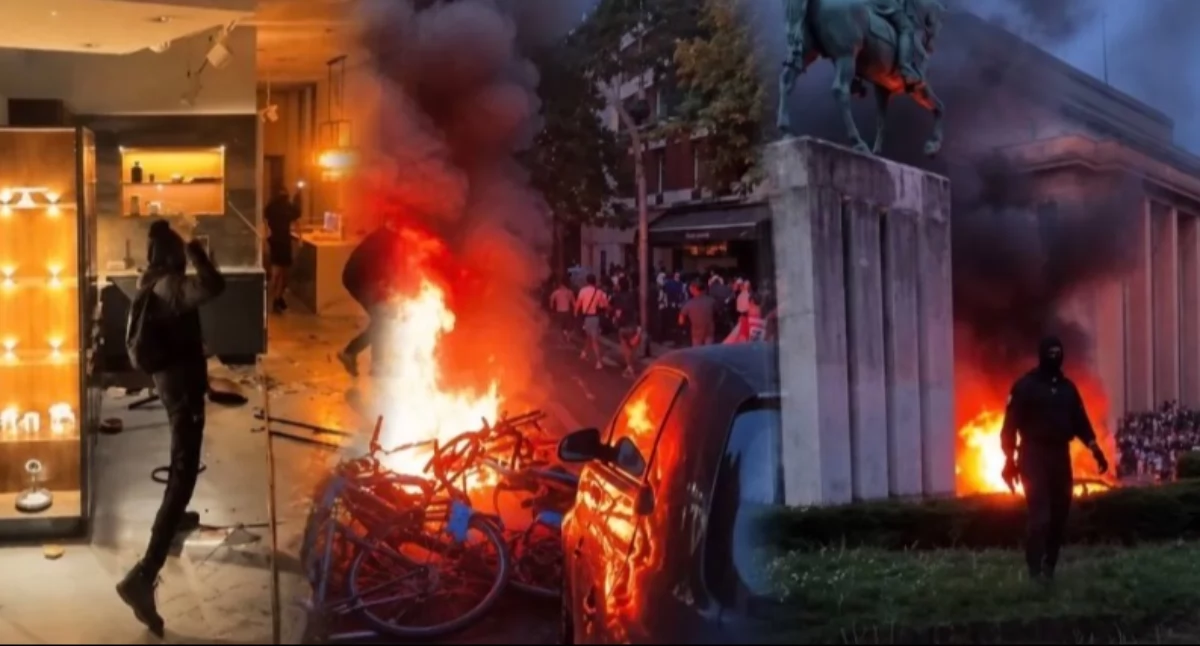 Paryż w ogniu po finale Ligi Mistrzów. Setki zatrzymanych, rannych policjantów i akty wandalizmu