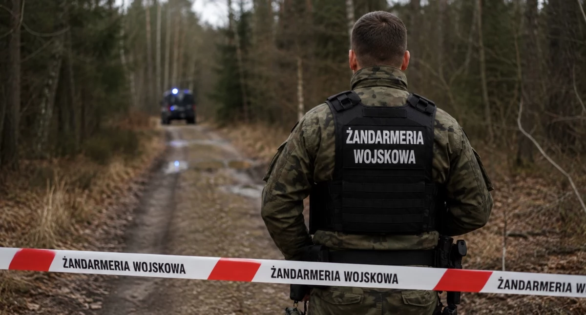 Skrzynie po amunicji w lesie. Żandarmeria ustaliła właściciela