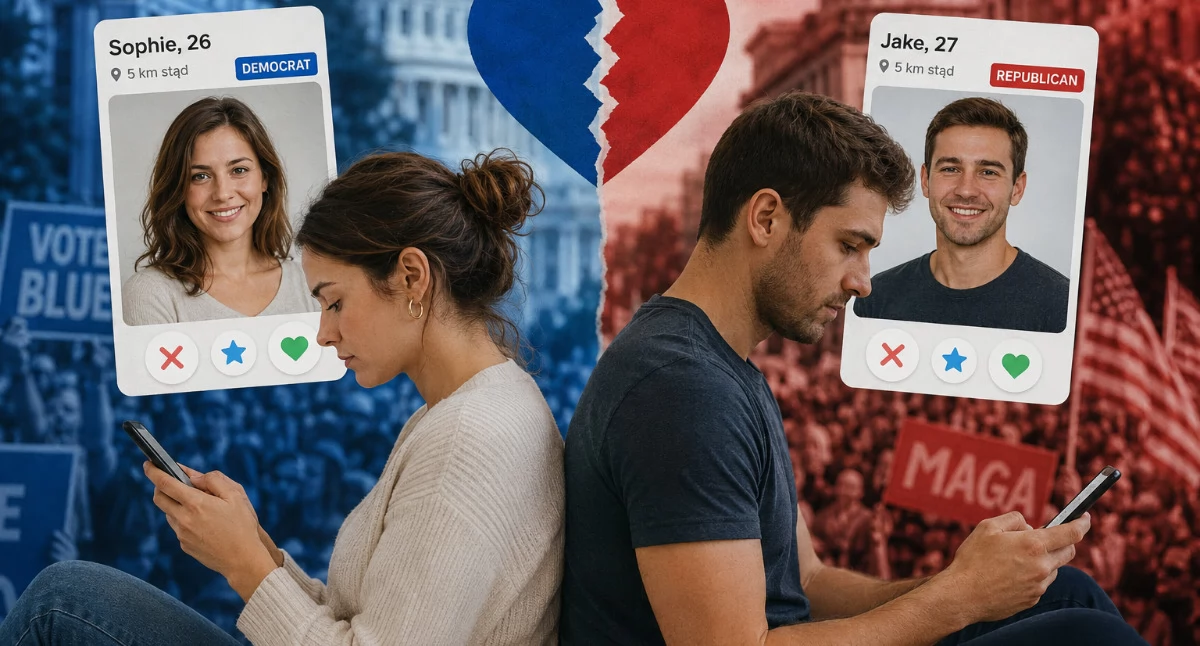 W USA poglądy polityczne wpływają na wybór partnera. A w Polsce? [SONDA]