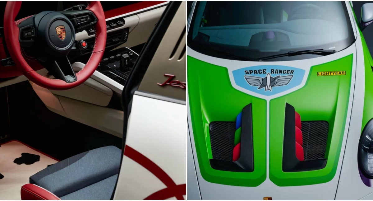 Porsche 911 jak z „Toy Story”
