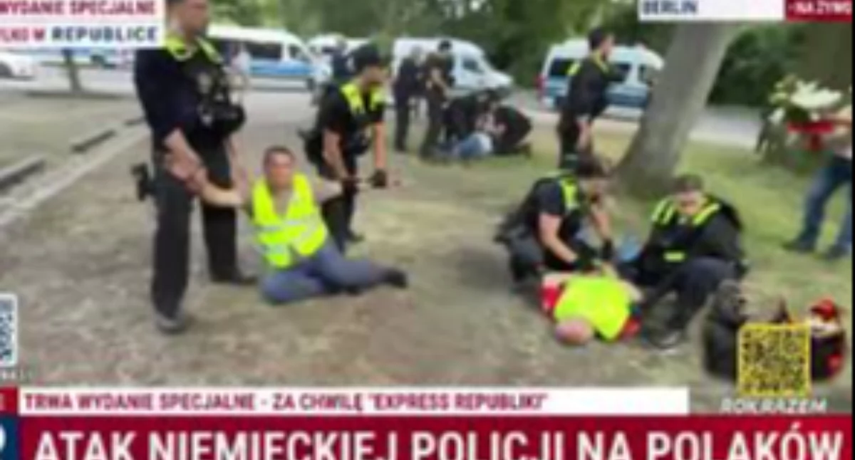 Krzyż, interwencja i polityczne napięcie. Spór, który przeniósł się z Berlina do Warszawy