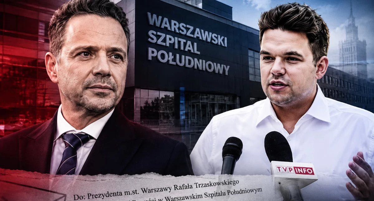 Trzaskowski wiedział od roku? Nowe ustalenia ws. Szpitala Południowego