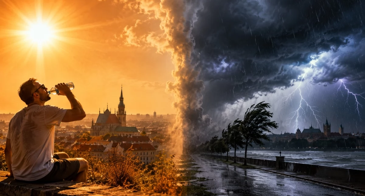 Polska w alertach. Burze, grad i upał do 35 stopni