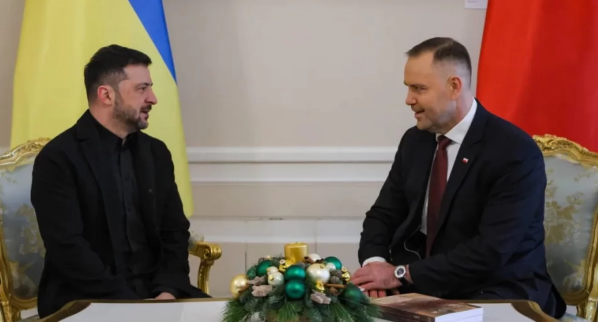 Zełenski traci Order Orła Białego. Nawrocki: są granice