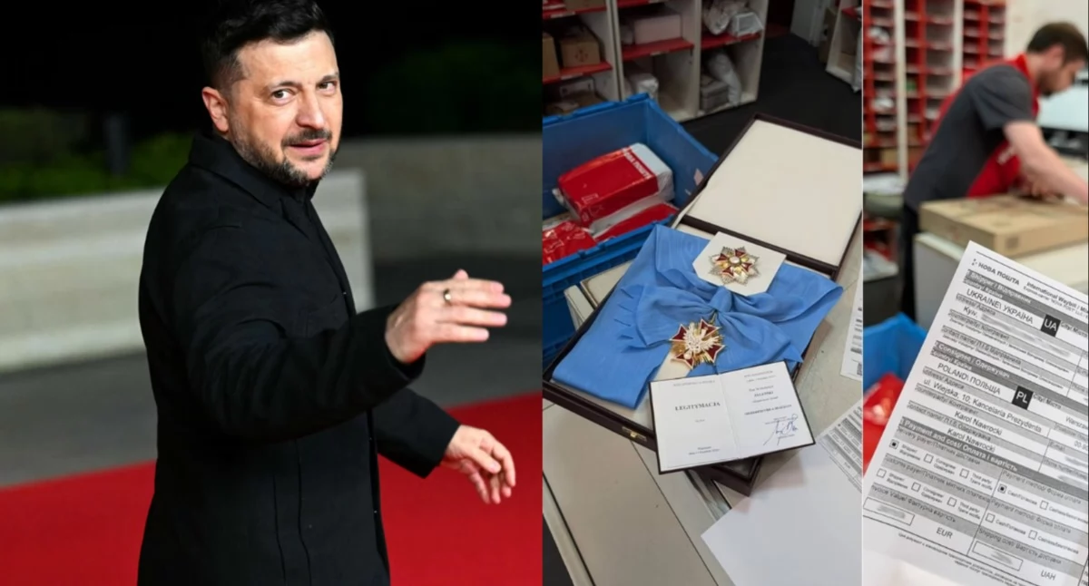 Polska odebrała najwyższe odznaczenie Zełenskiemu. W tle spór o UPA